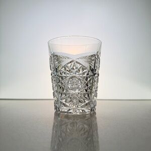 Set of 6 Vintage APB Libbey Sultana Leaded Cut Glass Tumblers